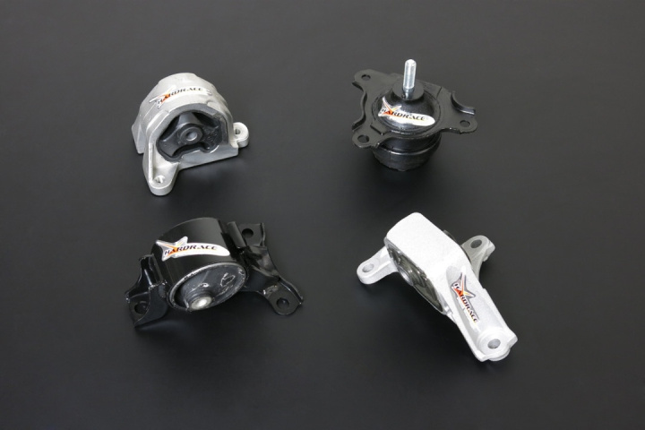 HR-7566 Acura Civic EP3 / RSX / Integra DC5 (Manuella) Motorfäste 4 Delar/Set (Street Version) Hardrace