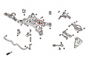 Nissan 350Z Z33 / G35 / G37 / FX35 03-08 Bakre Diffbussning - Subframe 1 Delar/Set (Förstärkta Gummibussningar) Hardrace
