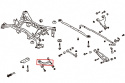 Subaru Impreza WRX/STI 14+ / XV 12-17 / Forester 14+ / LEvorg 14+ Bakre Traction-stag (Pillowball) 2 Delar/Set Hardrace