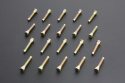 Mitsubishi EVO 7-9 Förlängda Hjulbultar M12x1.5 20 Delar/Set Hardrace