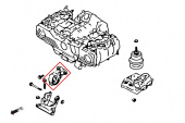 HR-7720 Subaru Legacy 09-14 BM/BR Främre Motorfäste AT (Förstärkta Gummibussningar) 1PC/SET Hardrace (2)