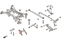 Subaru Impreza WRX/STI 07-11 / Legacy 07-13 / Forester 09+ Bakre Trailing-stag Bussning (Förstärkta Gummibussningar) 2 Delar/Set Hardrace