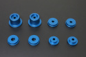 Toyota JZX90/100 Bakre SUBFRAME SOLID BussningALUMINIUM 8 Delar/Set Hardrace