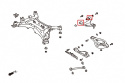 Nissan 350Z 03-08 / 370Z 08+ / G35 / G37 / G25 / M35 / FX35 / EX35 Bakre Övre Stag Bussning (Pillowball) 4 Delar/Set Hardrace