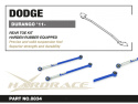 Dodge Durango 3th / Jeep Grand cherokee 2011-2021 Bakre Toe-Stag Hardrace