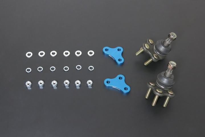 HR-8712 Ford Mondeo MK4 07-14 Rollcenter-justering Spacer 4 Delar/Set (10MM Ökning) Hardrace