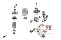 Mazda 3 14+ Främre Nedre Länkarmsbussning (Förstärkta Gummibussningar) 2 Delar/Set Hardrace
