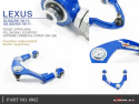 Lexus IS250 / 350 06-13 / GS350 / 450 06-11 Främre Övre Länkarmar (Pillowball) 2 Delar/Set (För låga bilar med mycket camber) Hardrace
