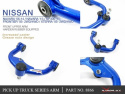 Nissan Främre Övre Länkarmar (Förstärkt Gummibussning) 2Delar/Set Hardrace