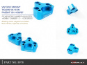Volkswagen Audi / Seat / / VW Rollcenter-/Camber-justering 2 Delar/Set +40mm / Camber -3~4° Hardrace