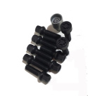 HR-B1254702SET H&R Bultsats inkl låsbutar M12x1,5 Sfäriskt Svart, Längd 47mm