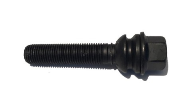 HR-B1453007A H&R hjulbult M14x1,5 sfärisk 14mm säte rörlig kona Audi Q3 Q5 Svart, Längd 30mm i gruppen Välj bilmodell hos DDESIGN Scandinavia AB (HR-B1453007A)