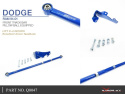 Dodge RAM 94-01 Främre Track Bar (För modeller höjda 0-4\'\') (Pillowball) - 2Delar/Set Hardrace