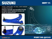 HR-Q0349 Suzuki Swift 17- Främre Nedre Länkarmar Inkl. Spindelled med Rollcenterjustering (Förstärkt Gummibussning) - 2Delar/Set Hardrace (2)