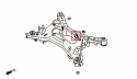 Nissan 370Z Z34 09- Bakre Diff.Bussning - Bakre (Förstärkt Gummibussning) 1Delar/Set Hardrace