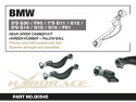 BMW 5-Serie G30 / 7-Serie G11/G12 / 8-Serie G14/G15/G16 Bakre Camber-Stag (Förstärkt Gummi + Pillowball) - 2Delar/Set Hardrace