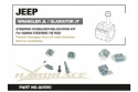 Jeep Wrangler JL 18-/ Gladiator 19- Förflyttningskit Styrstag 2Delar/Set Hardrace