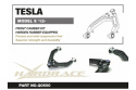 Tesla Tesla Model S 12+ Främre Camber-Stag (Förstärkta Gummibussningar) - 2Delar/Set Hardrace