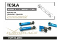 Tesla Tesla Model S 12+ / Model X 15+ Bakre Toe-Stag (Pillowball) - 2Delar/Set Hardrace