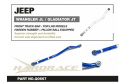 Jeep Wrangler JL 18-/ Gladiator JT 19- (LHD) Främre Track Bar (För 0-4\'\' Höjning) (Förstärkt Gummibussning + Pillowball) - 1Delar/Set Hardrace