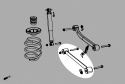 Jeep Wrangler 06-18 JK / 18- JL Bakre Nedre Länkarmar - Justerbara (0~4.5\'\' LIFT) V2. (Förstärkta Gummibussningar) - 2Delar/Set Hardrace