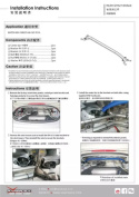 Mazda MX-5 ND 2015+ Bakre Fjäderbensstag - 1Delar/Set Hardrace