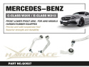Mercedes MERCEDES-BENZ C-CLASS W205 / E-CLASS W213 (4Matic) Främre Nedre Främre Stag (Förstärkta Gummibussningar) - 2Delar/Set Hardrace