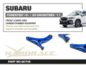 Subaru FORESTER 19- / XV 18- Främre Nedre Länkarmar (Förstärkta Gummibussningar) - 2Delar/Set Hardrace