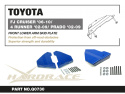 Lexus GX / Toyota 4RUNNER / Fj cruiser / Land cruiser 2002-2022 Främre Länkarmar Hasplåt Hardrace