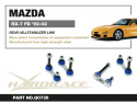 Mazda RX-7 92-02 FD Bakre Justerbara Stab.Stag - 2Delar/Set Hardrace