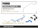 Ford Focus ST Kombi MK4 20- Bakre Krängningshämmare 25.4mm - 5Delar/Set Hardrace