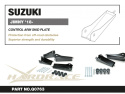 Suzuki JIMNY 18- Hasplåtar Länkarmar - 4Delar/Set Hardrace