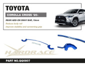HR-Q0807 Toyota COROLLA CROSS 20- Bakre ADD-ON Krängningshämmare 15mm - 3Delar/Set Hardrace (1)
