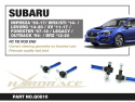 Scion FR S / Subaru BRZ / Forester / Impreza / Legacy outback / Levorg / WRX WRX / Xv crosstrek / Toyota 86 GR86 1992-2024 Styrled Rollcenterjustering Hardrace
