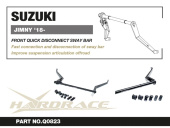 HR-Q0823 Suzuki JIMNY 18- Främre Quick Release Krängningshämmare 7Delar/Set Hardrace (1)
