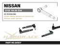 Nissan 370Z Z34 Styrleder Rollcenterjustering (FORGED BODY) - 2Delar/Set Hardrace