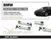HR-Q0841 BMW 5-Serie GT F07 / 7-Serie F01/F02 Främre Nedre - Bakre Länkarmar (Endast RWD) (Förstärkta Gummibussningar) - 2Delar/Set Hardrace (1)