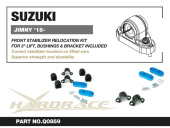 HR-Q0859 Suzuki JIMNY 18- Främre Förflyttningskit Krängningshämmare (För höjda Modeller) - 8Delar/Set Hardrace (2)