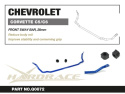 Chevrolet CHEVROLET CORVETTE C5 97-04 / C6 05-13 Främre Krängningshämmare 28mm - 3Delar/Set Hardrace