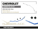 Chevrolet CHEVROLET CORVETTE C5 97-04 / C6 05-13 Bakre Krängningshämmare 19mm - 3Delar/Set Hardrace