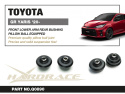 Toyota GR YARIS 20- Främre Nedre Länkarmar Bakre Bussning (Pillowball) - 2Delar/Set Hardrace