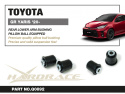 Toyota GR YARIS 20- Bakre Nedre Stag Bussningskit (Pillowball) - 2Delar/Set Hardrace