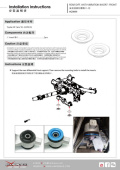 HR-Q0899 Toyota GR Yaris 2020+ Bakdiff Antivibrations Insatser Fram Hardrace (6)