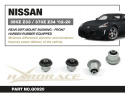 Infiniti G series / Q45 / Q70 M / QX70 FX / Nissan Skyline V35 / V36 / Z 2001-2021 Bakre Diffbussningar - Främre Hardrace