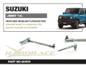 Suzuki JIMNY 18- Bakre Nivåregleringsfäste och Stag För Strålkastare - 1Delar/Set Hardrace