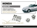 Honda S2000 AP2 04-09 Komplett Bussningskit (Förstärkta Gummibussningar) - 26Delar/Set Hardrace