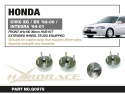 Honda Civic EG/EK 92-00 / INTEGRA 94-01 Främre Hubbar 36mm - 2Delar/Set Hardrace