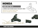 Honda Civic EK 97-01 (B-SERIES SWAP) Bakre Motorfäste - 1Delar/Set Hardrace