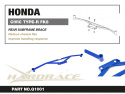 Honda Civic TYPE-R 18- Bakre Subframeförstärkning - 1Delar/Set Hardrace