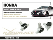 HR-Q1060 Honda Civic TYPE-R 17- FK8 (6MT) Växellådsfäste Vänster (Förstärkta Gummibussningar) - 1Delar/Set Hardrace (1)